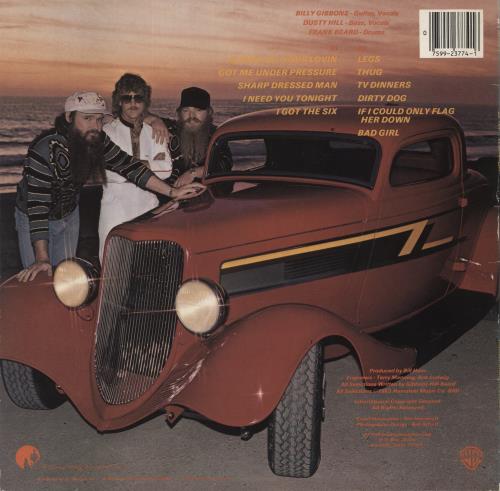 ZZ Top Eliminator vinyl LP album (LP record) Greek ZZTLPEL579047