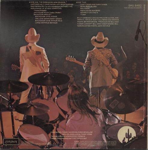 ZZ Top Fandango! vinyl LP album (LP record) UK ZZTLPFA708595
