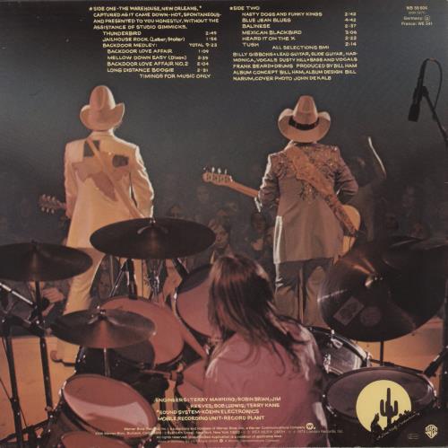 ZZ Top Fandango vinyl LP album (LP record) German ZZTLPFA332824