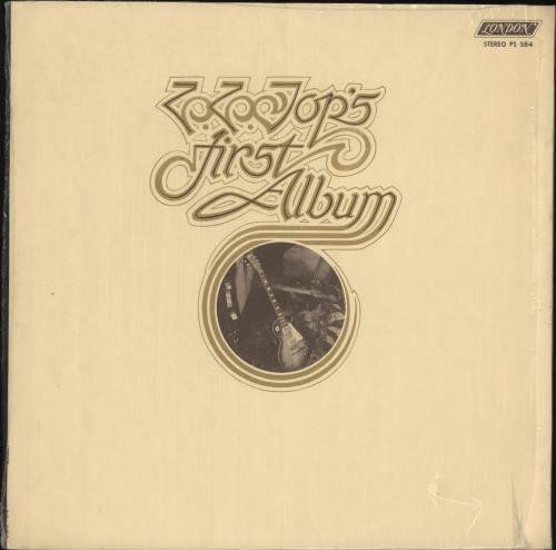 ZZ Top First Album vinyl LP album (LP record) US ZZTLPFI610020