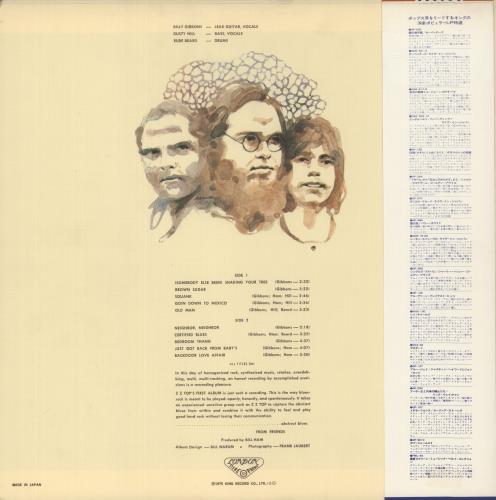 ZZ Top First Album vinyl LP album (LP record) Japanese ZZTLPFI887231