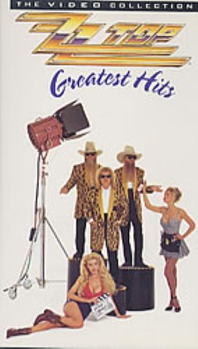 ZZ Top Greatest Hits video (VHS or PAL or NTSC) UK ZZTVIGR43944