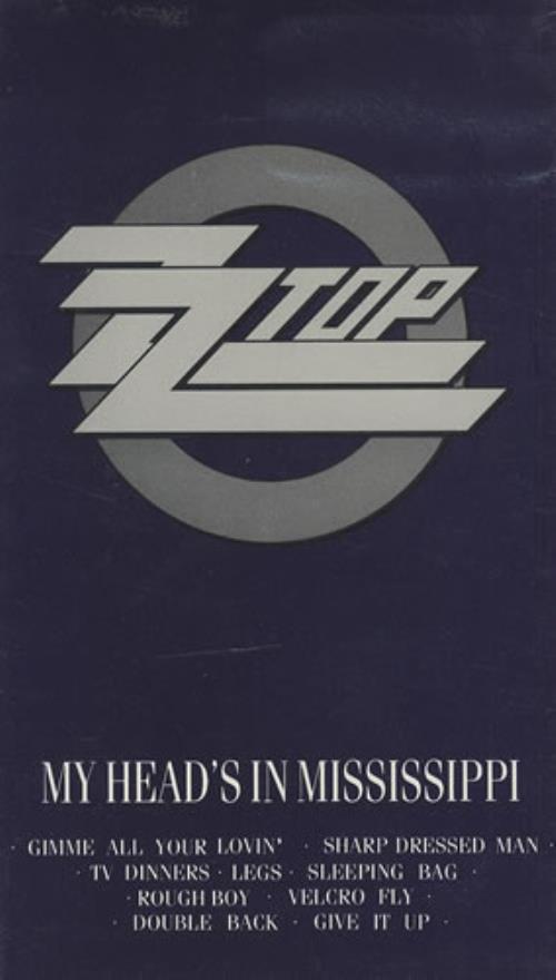 ZZ Top My Head's In Mississippi Compilation video (VHS or PAL or NTSC) UK ZZTVIMY29595