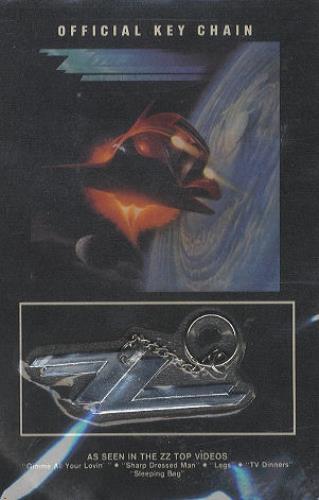 ZZ Top Official Key Chain magazine US ZZTMAOF442571