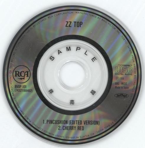 ZZ Top Pincushion 3" CD single (CD3) Japanese ZZTC3PI135696