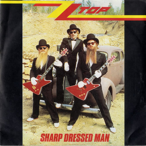 ZZ Top Sharp Dressed Man 7" vinyl single (7 inch record / 45) German ZZT07SH546769
