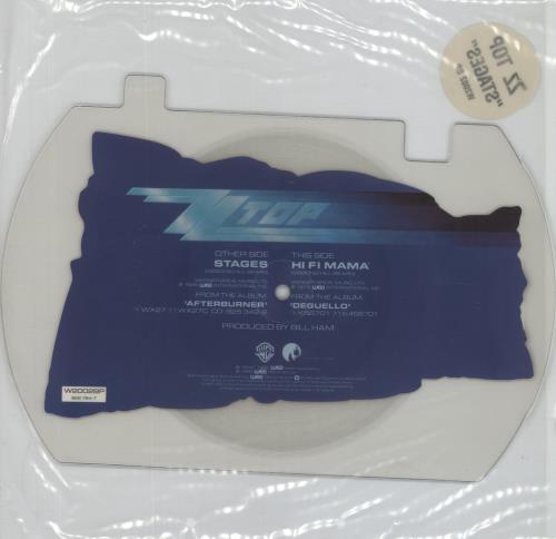 ZZ Top Sleeping Bag - Complete Set Of Interlocking Shapes shaped picture disc (picture disc vinyl record) UK ZZTSHSL17649