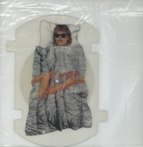 ZZ Top Sleeping Bag - Complete Set Of Interlocking Shapes shaped picture disc (picture disc vinyl record) UK ZZTSHSL17649