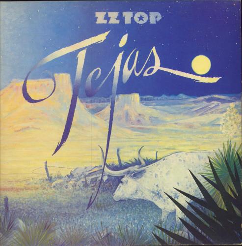 ZZ Top Tejas - 1st - EX vinyl LP album (LP record) UK ZZTLPTE781149