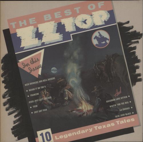 ZZ Top The Best Of ZZ Top vinyl LP album (LP record) German ZZTLPTH873702