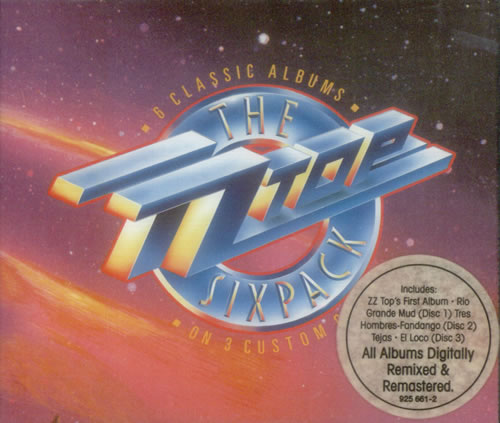 ZZ Top The ZZ Top Sixpack 3-CD album set (Triple CD) German ZZT3CTH542949