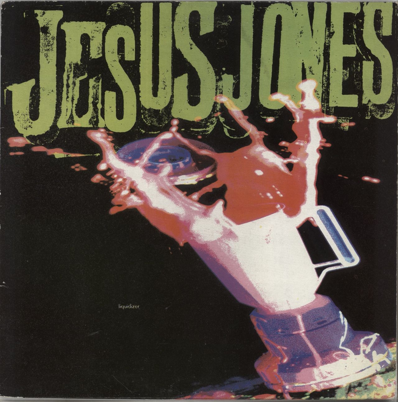 JESUS JONES LIQUIDIZER オリジナルUK盤LP プロモ? JESUS JONES LIQUIDIZER オリジナルUK盤LP プロモ? JESUS JONES
