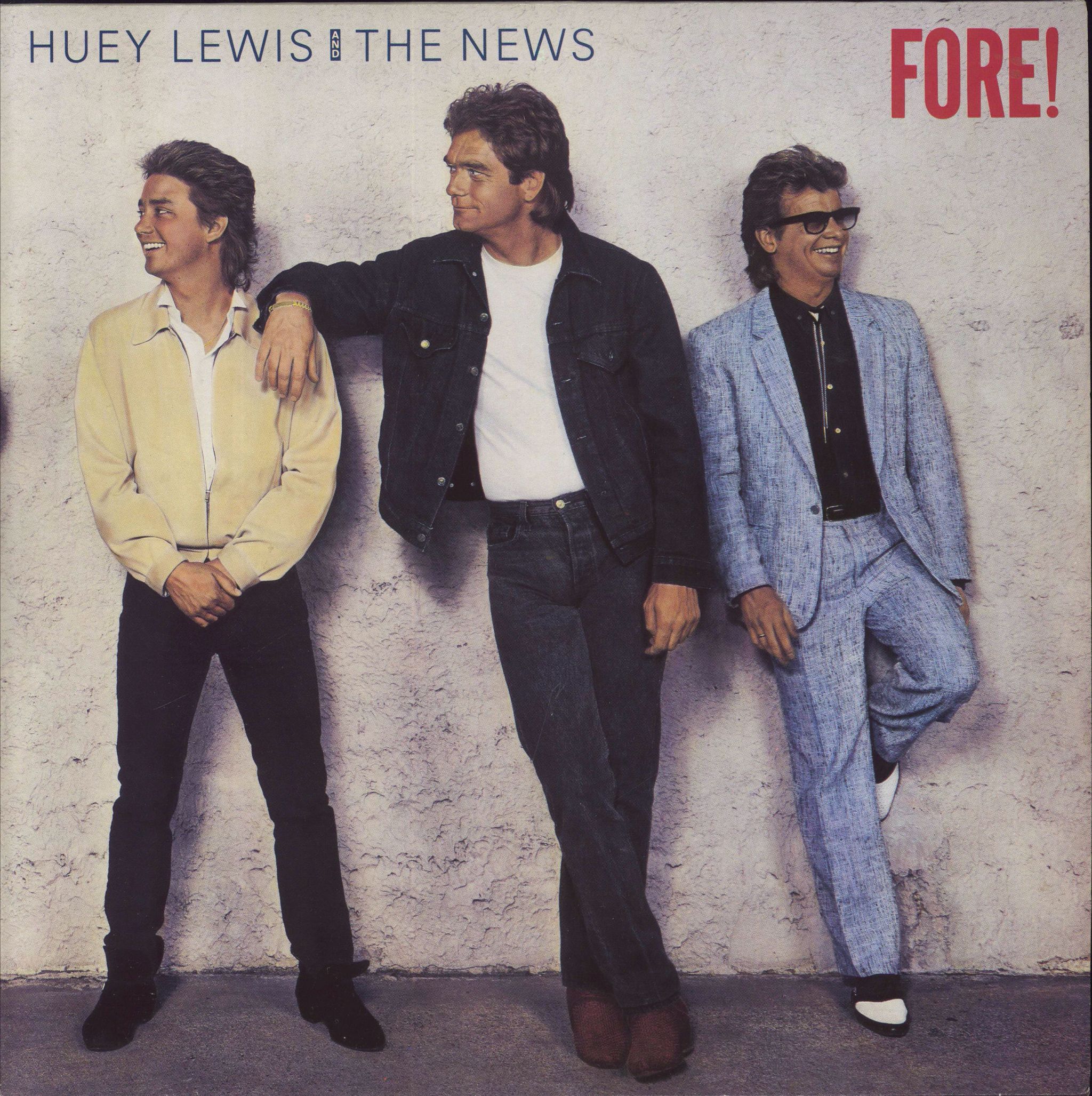 Huey Lewis & The News Rare Vinyl Records, LPs, vinyl albums, 7