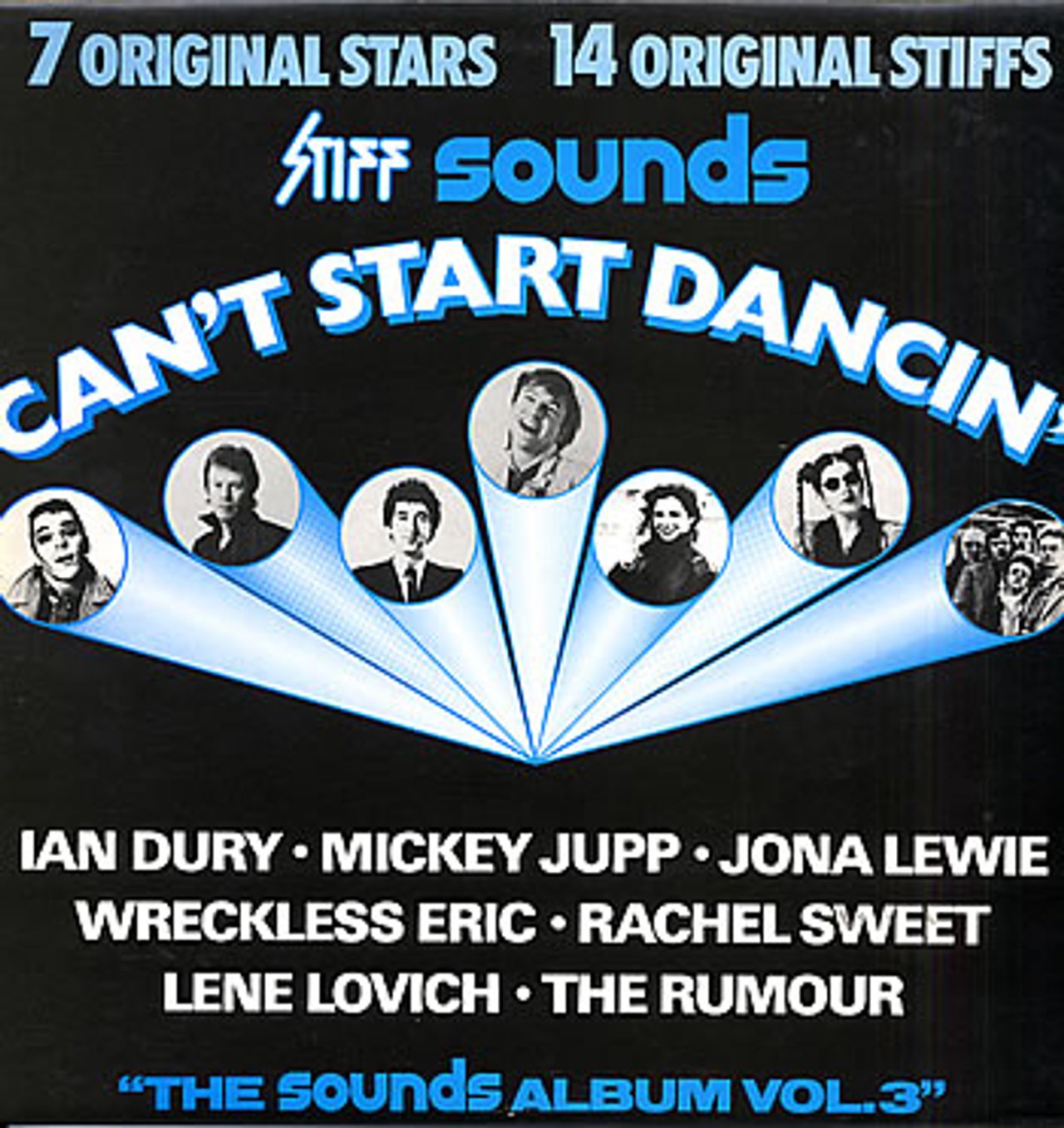 Stiff Records Rare Vinyl Records, LPs, vinyl albums, 7