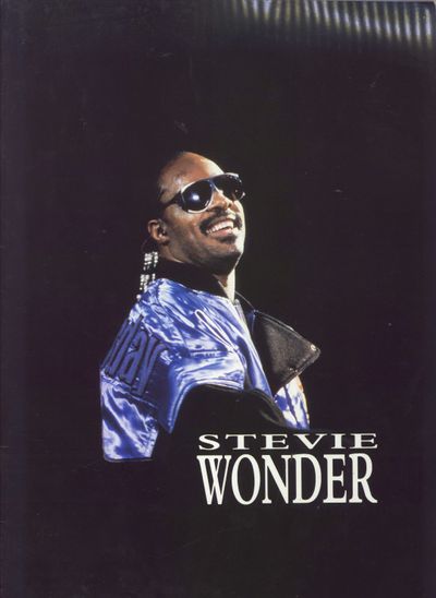 RARE!! British Concert Tour 1971 Stevie Wonder TOUR PROGRAMME.
