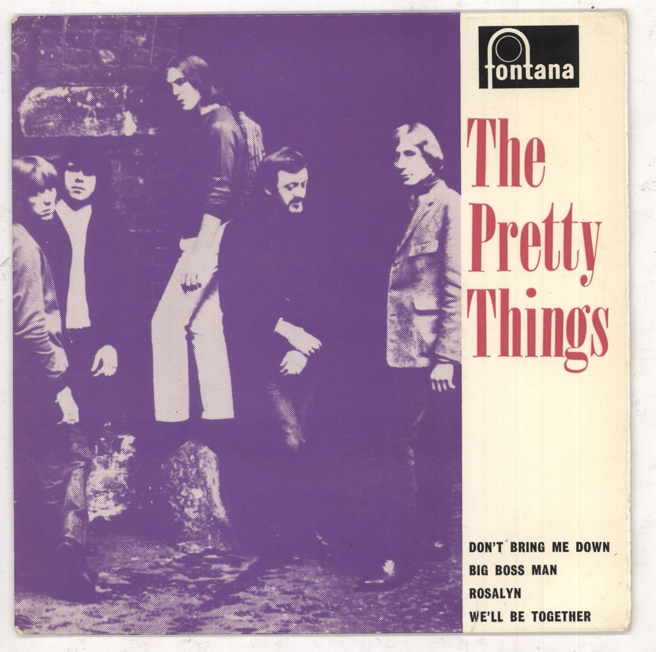 The Pretty Things Rare Vinyl Records, LPs, vinyl albums, 7