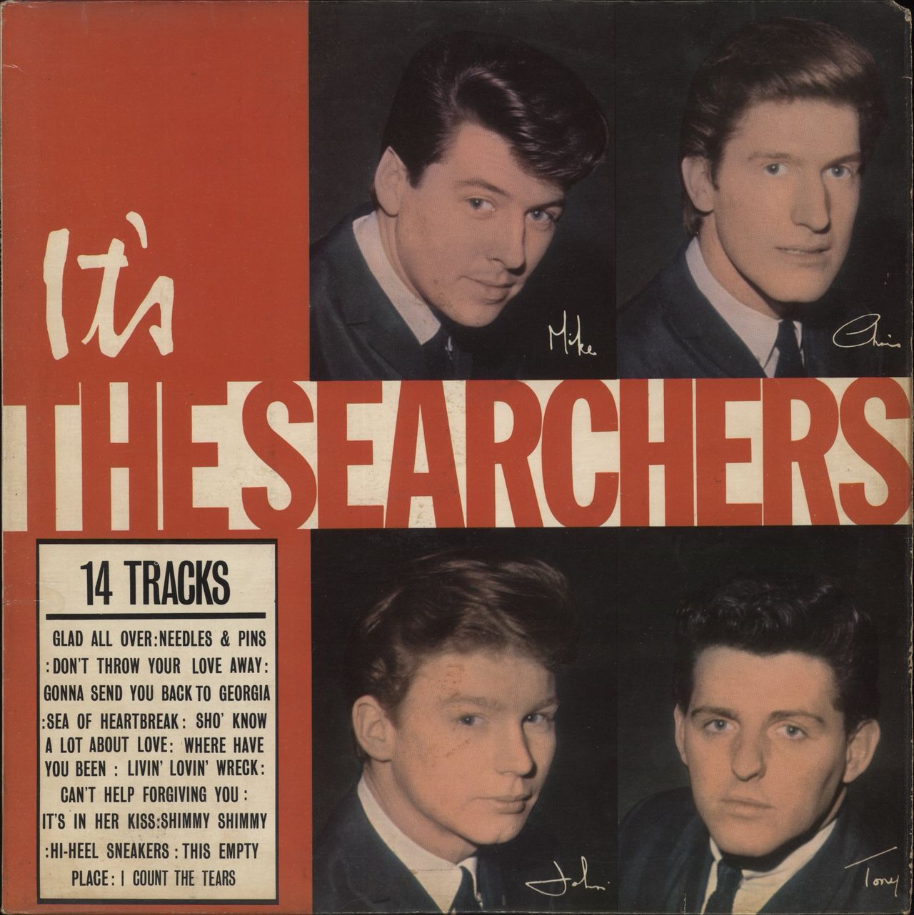 The Searchers UK ORIGINAL シングルレコード9枚セット The Searchers UK ORIGINAL シングルレコード9枚セット