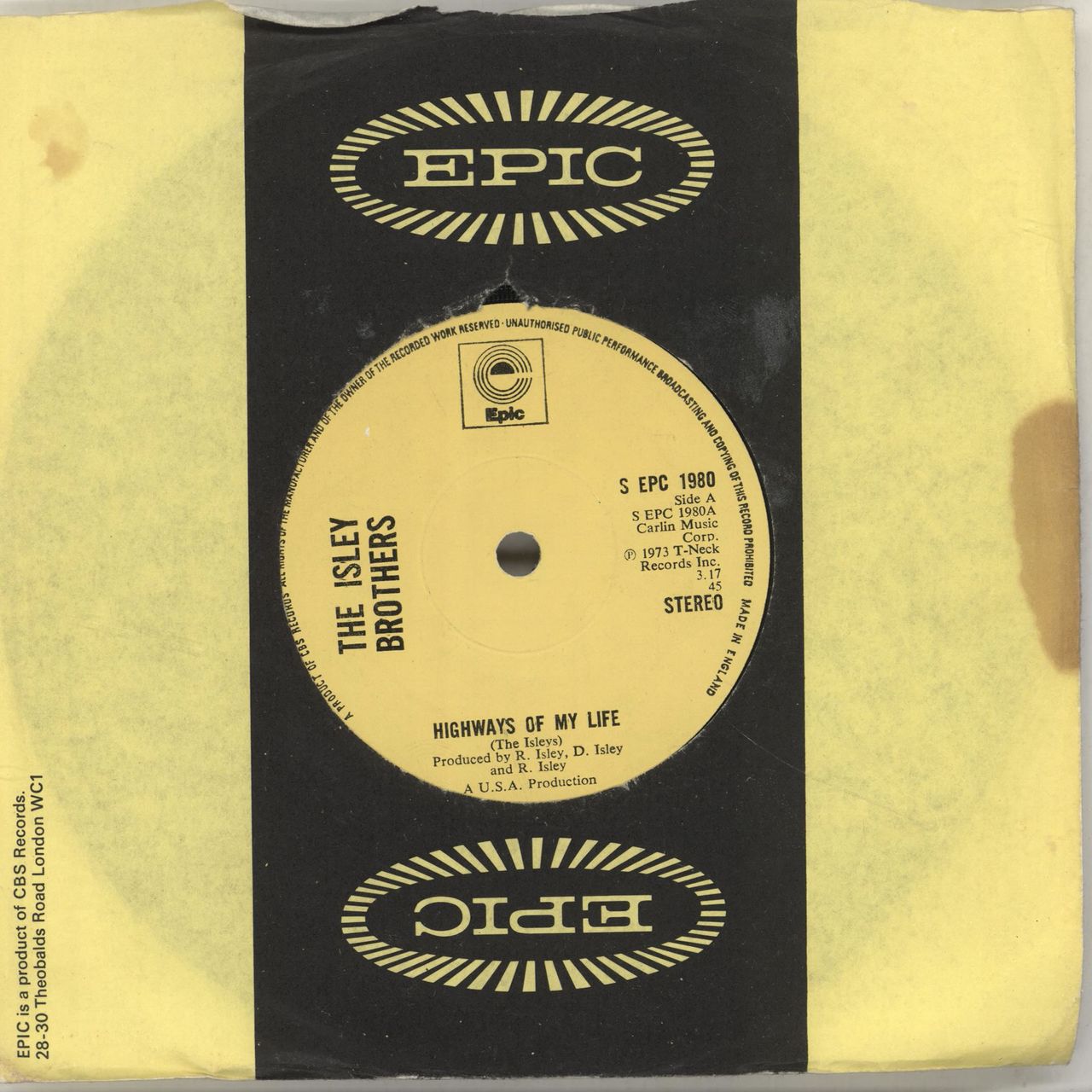 The Isley Brothers　限定盤カラーレコード　ビヨンセ　LP Isley Brothers / The Brothers: Isley(LP) / T-Neck 1969 US