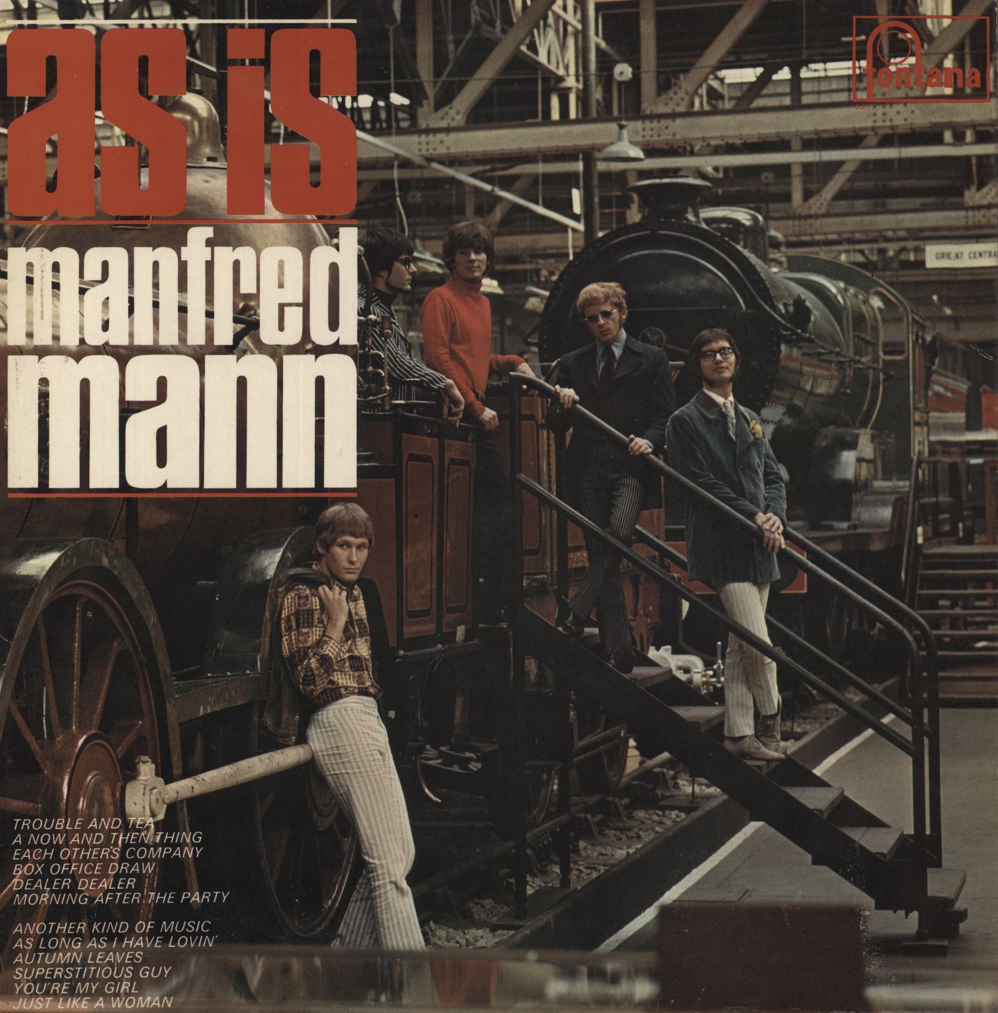 Manfred Mann Rare Vinyl Records, LPs, vinyl albums, 7