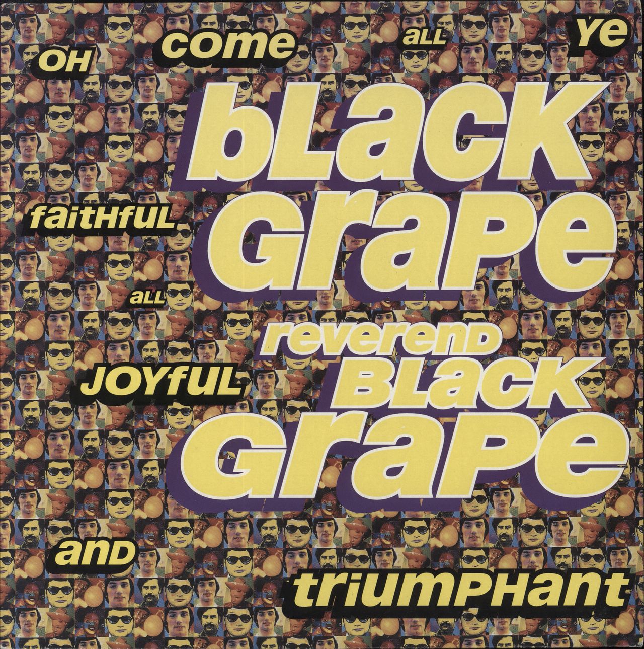 Black Grape Rare Vinyl Records, LPs, vinyl albums, 7
