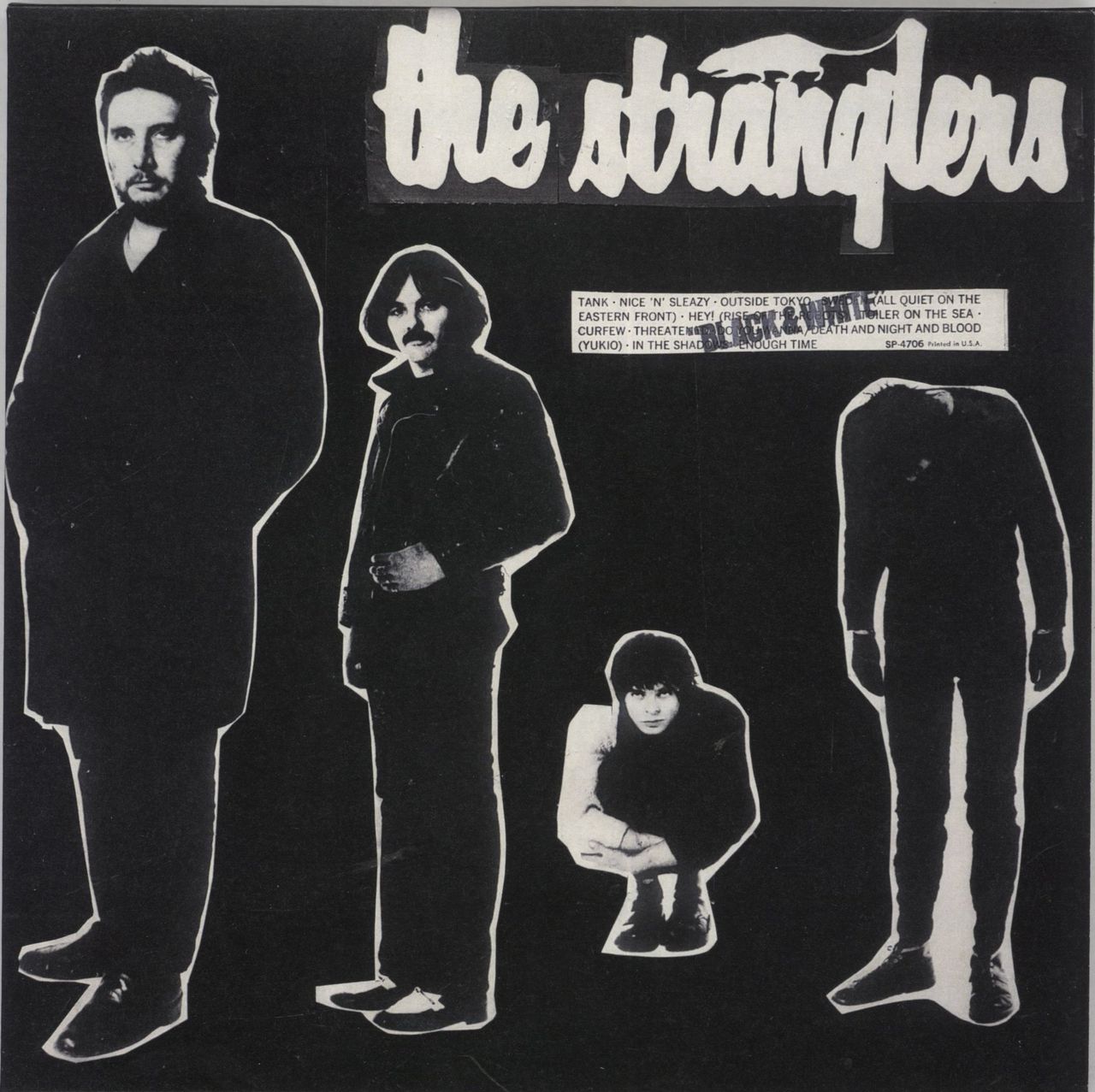 洋楽 THE STRANGLERS limited color vinyl THE STRANGLERS ~BLACK AND WHITE LIMITED EDITION ~BLACK