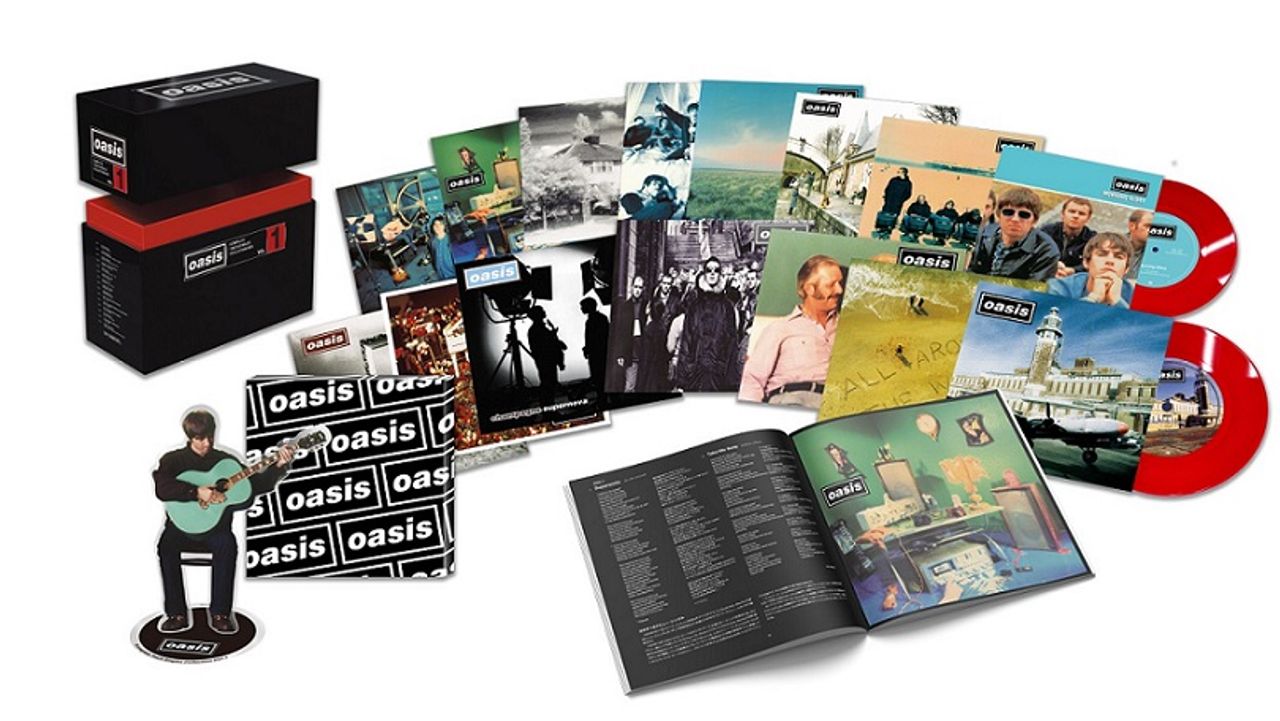 洋楽 Oasis CD BOX made in GERMANY Oasis Rare Vinyl Records, LPs, vinyl albums, 7
