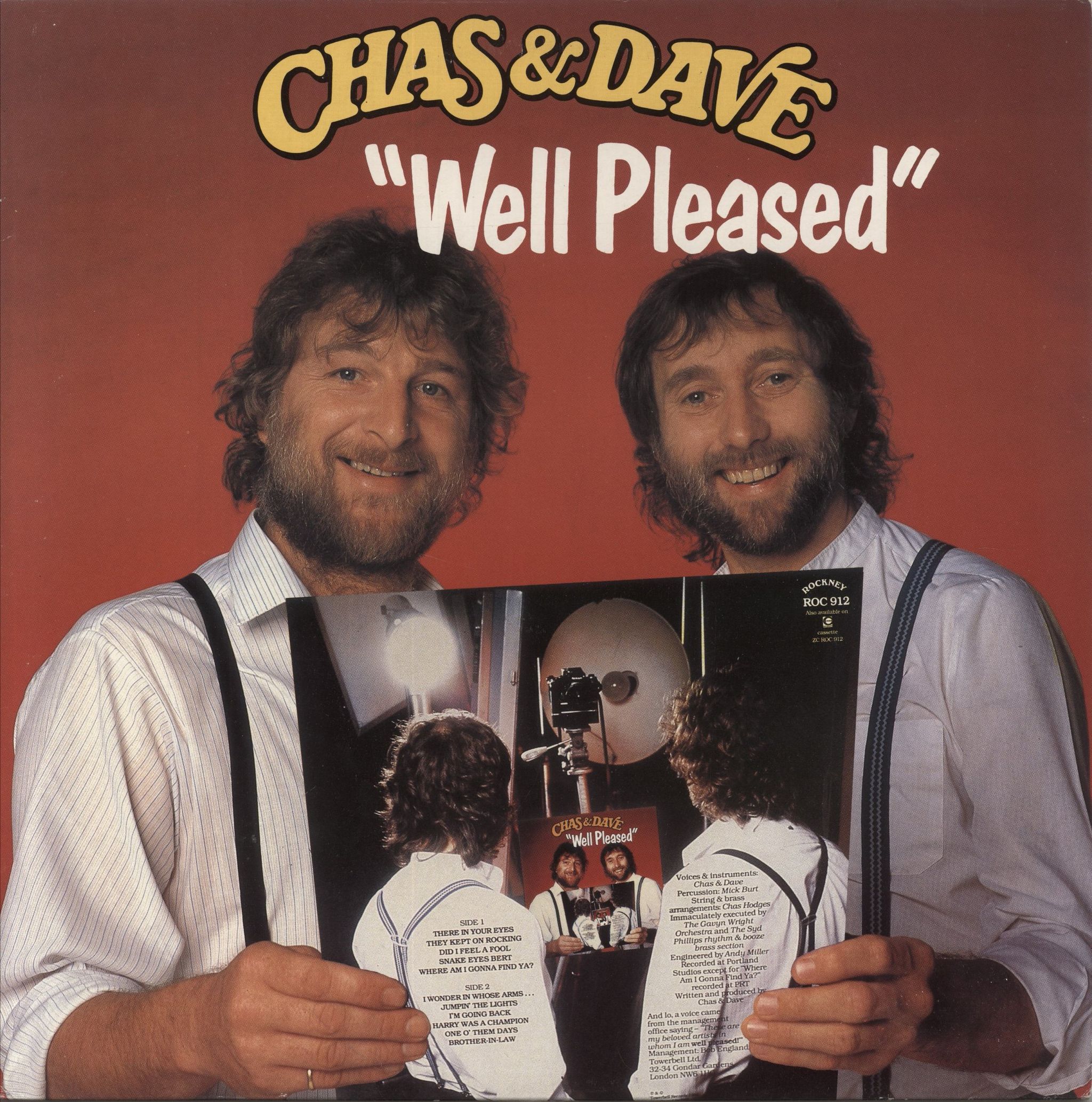 Chas & Dave Rare Vinyl Records, LPs, vinyl albums, 7