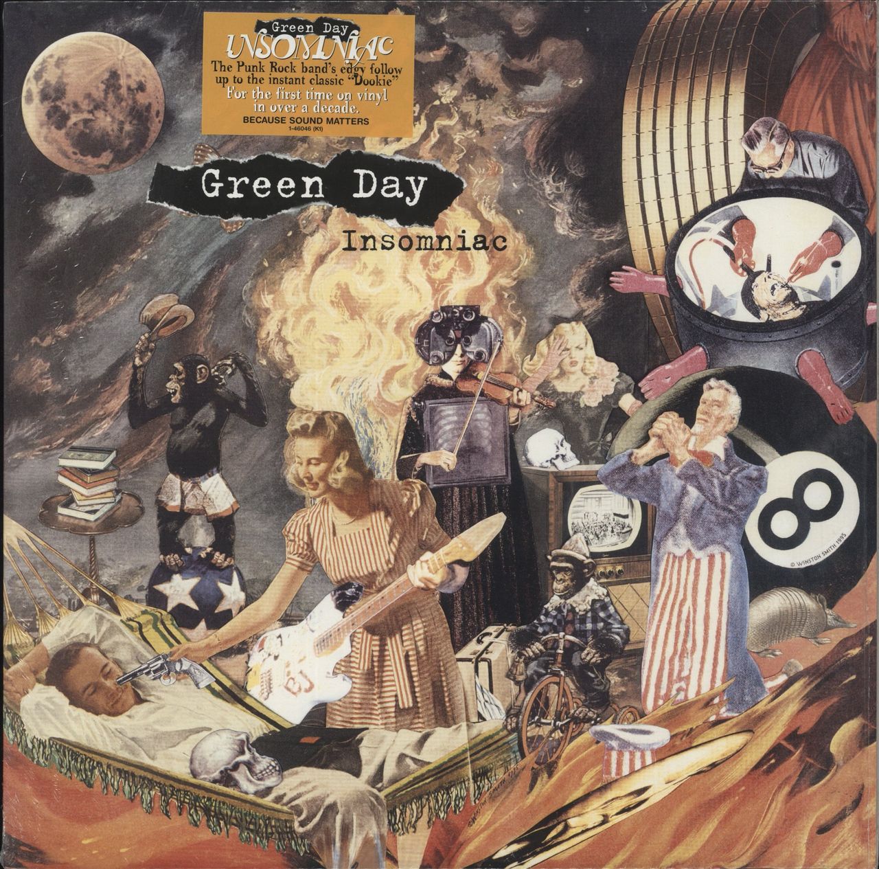 Green Day Rare Vinyl Records, LPs, vinyl albums, 7 Green Day Rare Vinyl Records, LPs, vinyl albums, 7