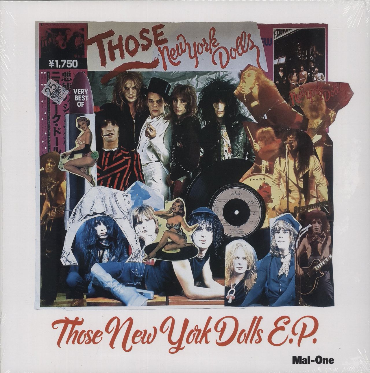 New York Dolls Rare Vinyl Records, LPs, vinyl albums, 7