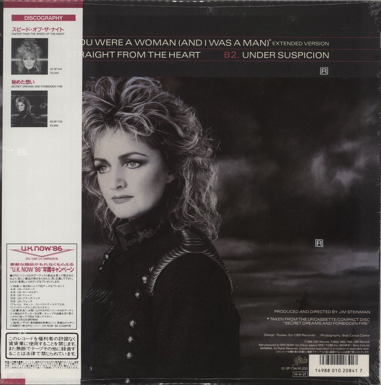 Bonnie Tyler Rare Vinyl Records, LPs, vinyl albums, 7