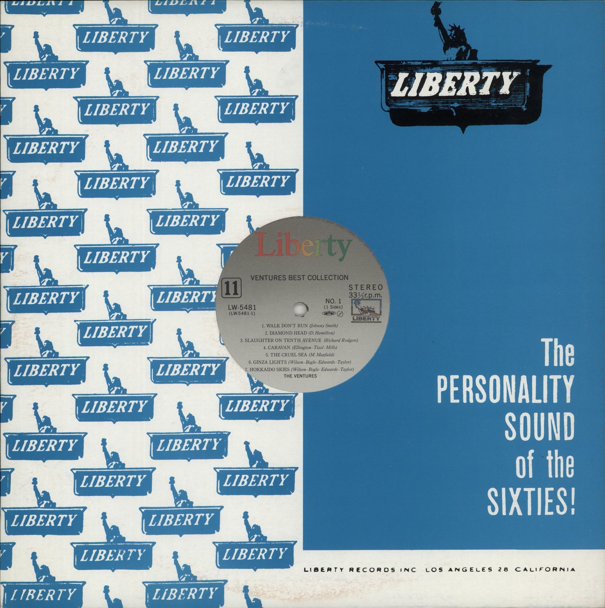 The Ventures Rare Vinyl Records, LPs, vinyl albums, 7