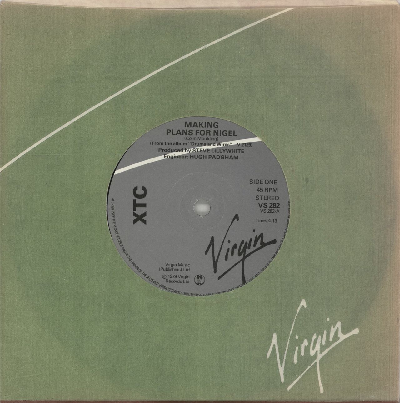 XTC Rare Vinyl Records, LPs, vinyl albums, 7